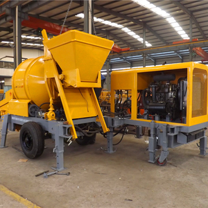 Xây dựng trang web 15m3/h 30m3/h 40m3/h xi măng trộn Trailer bơm nhỏ và vừa DIESEL TRỘN BÊ TÔNG với máy bơm - Product Image 4