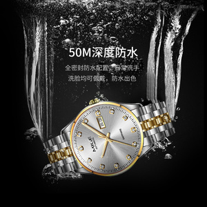 Reloj de Hombre Personalizado de Lujo, de Acero Inoxidable, con Movimiento Mecánico Automático Miyota, Resistente al Agua, Cronógrafo, Esfera con Agujas, Correa de 20 mm - Product Image 4