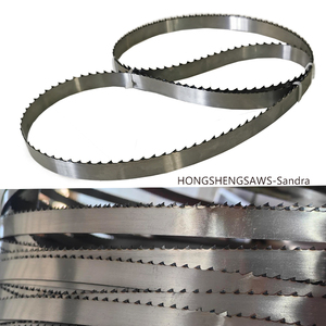 Hoja de sierra de banda de carnicero para cortar carne y huesos Hoja de sierra de banda de 1650mm para matadero de carnicería - Product Image 1