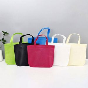 Custom Reusable Eco-Friendly PP Beauty Laminated Non-Woven Grocery Shopping Tote Bag Foldable Recyclable Non-Woven Bag - Product Image 2