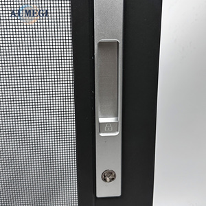 Aumegi, ventana corredera de aluminio de lujo, diseños para <span class=keywords><strong>restaurante</strong></span>, ventanas corredizas - Product Image 6