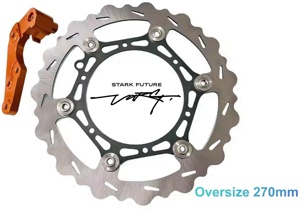 <strong>Electric</strong> Dirt Bike Parts <strong>Motocross</strong> Ebike OE 260mm Oversize 270mm 320mm Front Motorcycle Brake Disc for <strong>Stark</strong> <strong>Varg</strong> Bike 80hp - Product Image 2