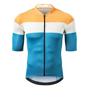 Maillots de Ciclismo de Manga Corta de Primera Calidad, Personalizados con Logotipo por Sublimación, Unisex, Duraderos, de Poliéster, Absorbentes de Humedad y de Secado Rápido - Product Image 1