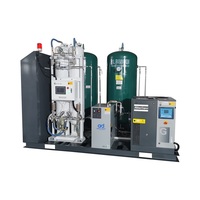 Planta de Oxígeno Medicinal PSA de 10-50m3/h, Generador de Oxígeno con Llenado de Cilindros, Control PLC, Alta Pureza 93%, Precio de Fábrica en China