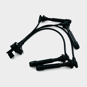 USEKA Ensemble de 4 câbles de bougies d'allumage 27501-23B70 Pièces automobiles Câble d'allumage pour <span class=keywords><strong>Hyundai</strong></span> Elantra Coupé Sonata pour Mitsubishi L300 - Product Image 2