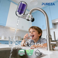 Purificateur d'eau pour robinet domestique PUREZA Z047, conception à double sortie, ultra durable, pour la purification de l'eau du robinet de cuisine