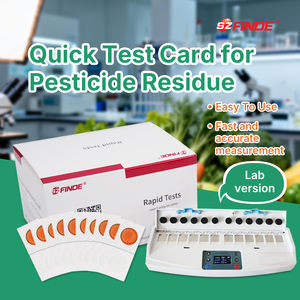 कृषि उत्पादों के लिए पोर्टेबल और सटीक कीटनाशक अवशेष डिटेक्टर तेजी से परीक्षण पट्टी कार्ड - Product Image 2