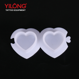 Coppette per Inchiostro da Tatuaggio a Forma di Cuore, 200 Pezzi/Scatola, Accessori Essenziali per il Trucco Permanente - Product Image 2
