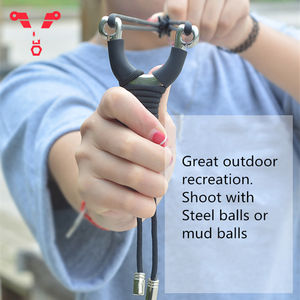 Kleine Bow Door Sling shot Outdoor 304 Edelstahl Metall Sling shot <span class=keywords><strong>Mini</strong></span> Outdoor Traditionelle Jagd Präzision Sling shot - Product Image 4