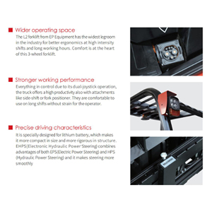 Transpalette semi-électrique YCMG 1,5 tonne, 1500 kg, à batterie, à levage élevé, 1,6 m-3,5 m, certifié CE pour entrepôt - Product Image 2