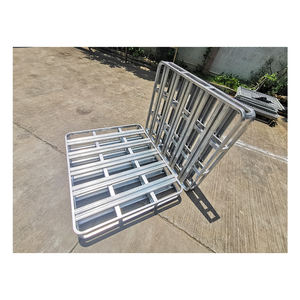 כבד החובה מחסן מדפי שני צדדי פלדה אחסון גדול קיבולת משטחים מלגזה מזרן פלדת החובה כבד מזרן - Product Image 4