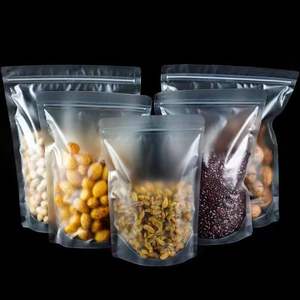 En Stock Sachet Doypack Opaque en Plastique Réutilisable Anti-humidité, avec Fermeture Zip, pour Aliments Secs, Snacks et <span class=keywords><strong>Épices</strong></span> - Product Image 6