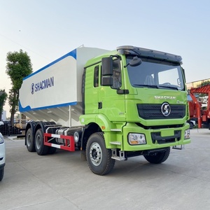 Camion de transport d'aliments en vrac Shacman H3000, transporteur d'aliments pour bétail et volailles de grande capacité, véhicule de transport de céréales pour poulets - Product Image 3