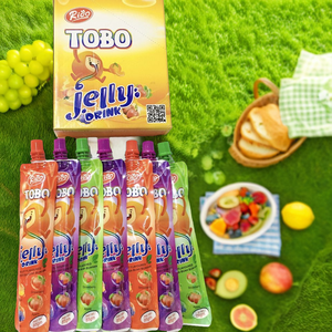HALAL Premium Malaysia Low-Carb Fruit <b>Vegetable</b> Juice Sachet Box Concentrated Apple Grape Strawberry Apple Flavored Jelly Drink - Product Image 4