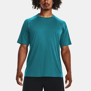 드롭 숄더 사용자 정의 품질 훈련 피트니스 체육관웨어 남성 대형 티셔츠 헤비급 스포츠 남성용 T 셔츠