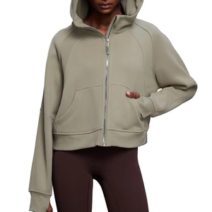 LeJing di alta qualità <span class=keywords><strong>Oversize</strong></span> Jogger Full zip <span class=keywords><strong>felpa</strong></span> <span class=keywords><strong>con</strong></span> <span class=keywords><strong>cappuccio</strong></span> <span class=keywords><strong>con</strong></span> stampa Logo inverno autunno modello 3D felpe <span class=keywords><strong>con</strong></span> <span class=keywords><strong>cappuccio</strong></span> per le donne - Product Image 1