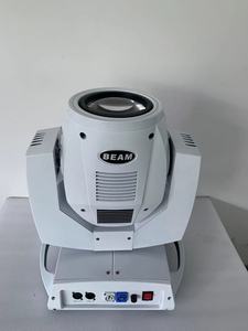 Projecteur LED Beam 230W 7R RGBW IP20 à Coque Blanche avec Contrôle DMX512 pour Ambiance Scénique et Spectacles - Product Image 2
