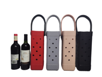 Sac de transport pour bouteille de vin en EVA pour l'extérieur 2023, sac de transport pour vin pour fête à la piscine, voyage, plage, piscine