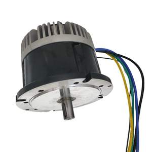 มอเตอร์แม่เหล็กถาวรแรงบิดสูง BLDC 5KW 6KW 48V 60V สำหรับรถ AGV ขนาดใหญ่และจักรยานไฟฟ้า - Product Image 1