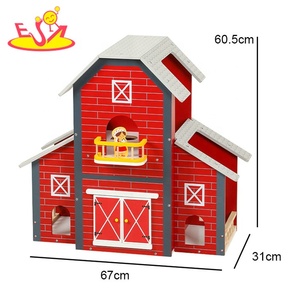 Venta al por mayor educativo juego de simulación de madera granja juguetes conjunto para niños W06A574 - Product Image 2