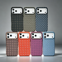 JOYPORODO L209 Coque arrière magnétique de luxe en cuir mince avec cadre métallique en microfibre pour appareil photo et chargement sans fil pour iPhone 18 Pro