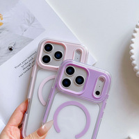 Nouvelle Coque de Téléphone Magnétique Transparente Antichoc pour iPhone 17 16 15 14 13 Pro Max