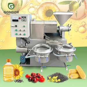 Prensa de Aceite 3 T/H para Extracción de Aceite de Oliva, Palma, Cacahuete y Girasol - Precio de la Máquina de Procesamiento - Product Image 1