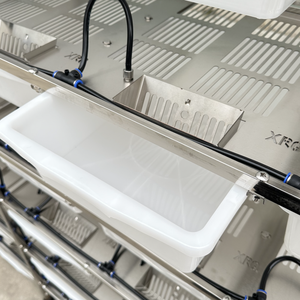 Cage pour <span class=keywords><strong>animaux</strong></span> de laboratoire en acier inoxydable à mailles modernes et simples de luxe 36 tiroirs seau en plastique à pois direct d'usine pour plateau en plastique - Product Image 3