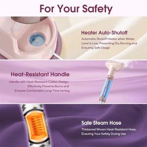 Plancha de Vapor Vertical Profesional Portátil de 2000W de Alta Calidad para Ropa - Product Image 6