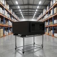 Deshumidificador Industrial de Techo 480L/D, Secador de Aire Comercial Suspendido para Almacenes