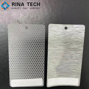 Film de diffusion de lumière Rina Tech 0,1-0,2 mm, motifs ondulés/stripes/pores/triples ondes/pyramides triangulaires pour lampe de plafond suspendu - Product Image 1