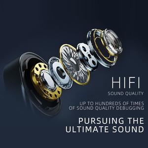 Giá thấp âm nhạc thể thao tai nghe bt5.0 không dây TWS dây đeo cổ chạy Tai nghe xương dẫn tai nghe - Product Image 6