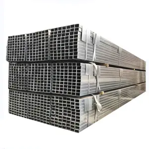 Tianjin China high quality supply galvanized square steel pipe welded tube price list hollow section