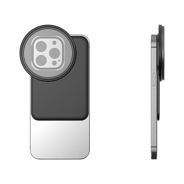 Professional Magnetic Phone Lens Filter Kit ABS/PC 360-Degree Rotation Nd CPL Black Mist Star Effects for iPhone 16/15/14/13/12