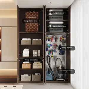 Mueble <span class=keywords><strong>de</strong></span> Almacenamiento para Balcón Estilo Vintage Personalizado, Impermeable y Resistente al Sol, <span class=keywords><strong>de</strong></span> Aleación <span class=keywords><strong>de</strong></span> Aluminio, con Lavadora Integrada - Product Image 4