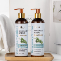 Après-shampoing bio à la kératine et aux acides aminés, sans sulfate, à la rosemarie, pour la croissance et la réparation des cheveux, hydratant