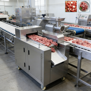 Machine <span class=keywords><strong>de</strong></span> découpe automatique <span class=keywords><strong>de</strong></span> viande <span class=keywords><strong>de</strong></span> poulet frais entier en acier inoxydable haute performance pour la découpe <span class=keywords><strong>de</strong></span> steaks et <span class=keywords><strong>de</strong></span> volailles en cubes - Product Image 1