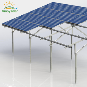 Fournisseur <span class=keywords><strong>direct</strong></span> d'<span class=keywords><strong>usine</strong></span> Xiamen Amoysolar : vis pour <span class=keywords><strong>carport</strong></span> solaire, supports de montage sur poteau pour système de montage solaire, panneaux solaires. - Product Image 1