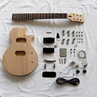 Usine chinoise produisant des guitares électriques pour débutants avec corps en acajou, 6 cordes, faciles à assembler soi-même
