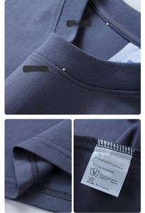 T-shirts graphiques streetwear imprimés DTG, t-shirt vierge, vêtements pour hommes surdimensionnés, t-shirt délavé à l'acide pour hommes - Product Image 3