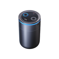 Nouveau diffuseur de voiture intelligent moderne à double pulvérisation, sans eau, double buse, machine à parfum aromatique, batterie rechargeable, portable, pour véhicule