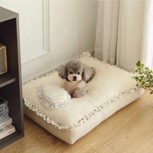 Cuccia per Cani Personalizzata Portatile e Sicura, Letti Morbidi per Animali Domestici Antiscivolo Sfoderabili e Lavabili per Cani e Gatti - Product Image 1