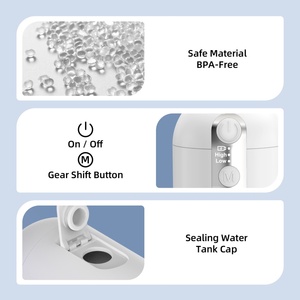 ขวดฉีดชำระพกพาขนาด 200 มล. กันน้ำระดับ IPX6 พับเก็บได้ ใช้ไฟฟ้า ผลิตจากวัสดุที่เป็นมิตรต่อสิ่งแวดล้อม - Product Image 6