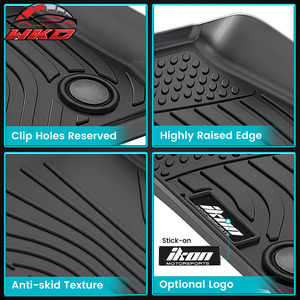 Alfombrillas de TPE para BMW G26 i4 2022-2025, alfombras para todo tipo de clima, revestimiento para la 1ª y 2ª fila, moldeadas en 3D, impermeables - Product Image 3