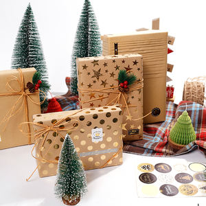 Wholesale 80g <b>Kraft</b> <b>Paper</b> 43*300cm <b>Christmas</b> Gift Luxury Custom Packaging <b>Wrapping</b> <b>Paper</b> Roll - Product Image 4