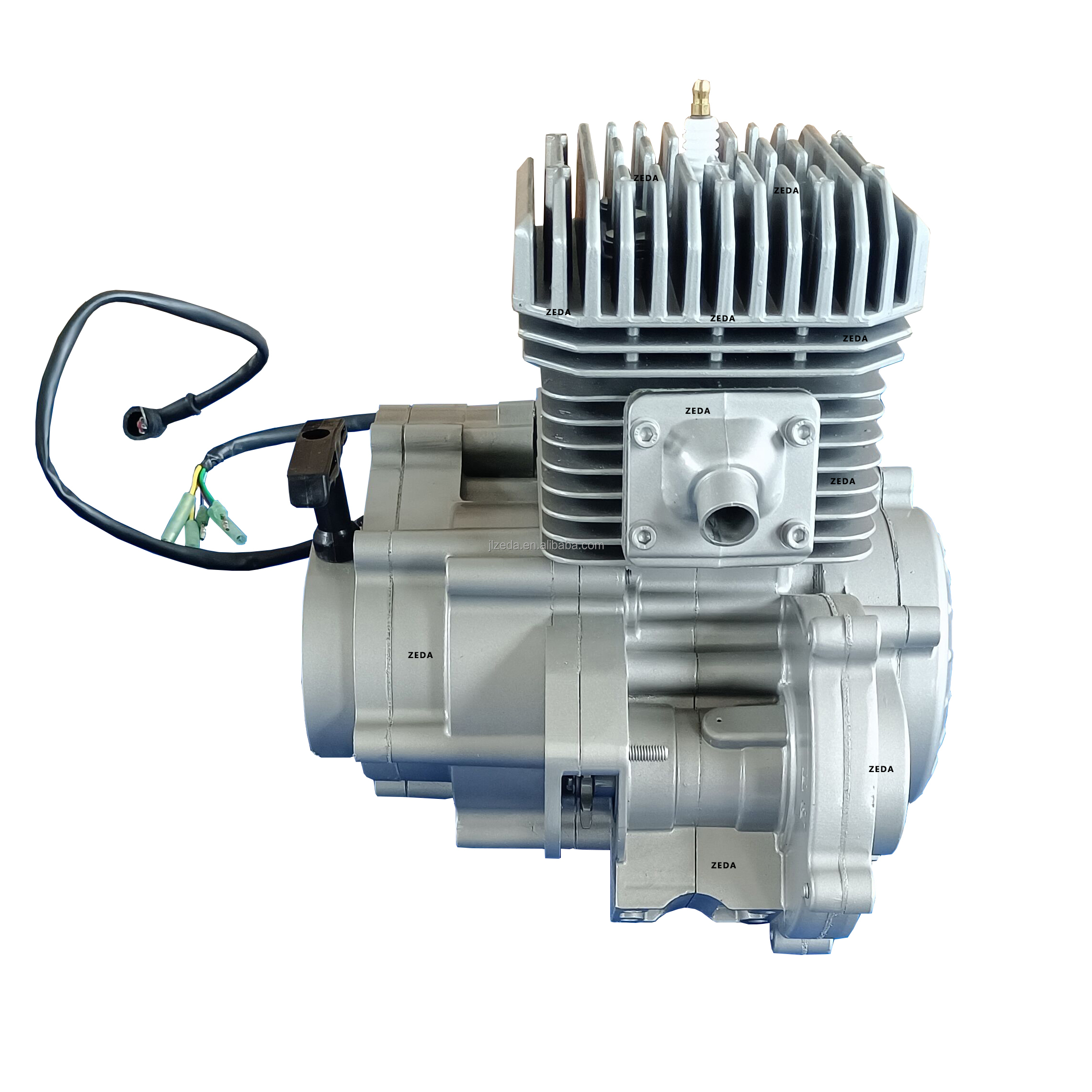 100ccエンジン ZEDA 100cc Motorised Bicycle Gas Engine Kit - 2 Stroke Electric