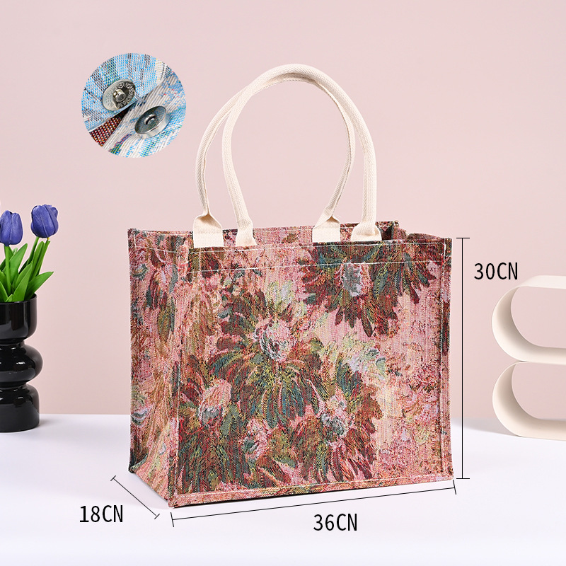 Sac en jute - couleur 4 (30*36*18cm)