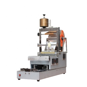 Small Automatic Cosmetic Perfume Box 3D Film Packing Equipment Condom Bopp Overwrapping Packaging Cellophane Wrapping Machine