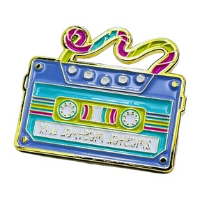 Bán Buôn Tùy Chỉnh Thiết Kế Phim Hoạt Hình Kim Loại Cho Mềm Men Huy Hiệu 30Mm In Offset Tối Thiểu Số Lượng Đặt Hàng Tùy Chỉnh Cơ Sở - Product Image 5