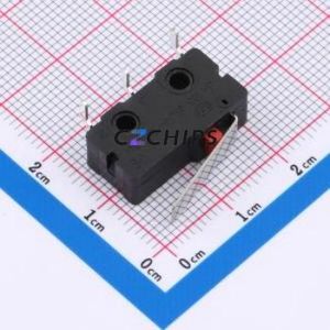 3JWD-HDZB-L16-L Limit Switch Bent Lead Through Hole-3P,19.8x6.5mm Single Pole Double Throw Press Piece, Straight Type 19.8mm - Product Image 1